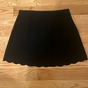 Theory navy skirt